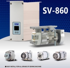 Motor direct drive ISM SV-860A+SM7-6560-YM7B - 650W - 6000RPM com 5 saídas 24Volts  -  220V 50/60Hz para Yamato VC/VG/VF