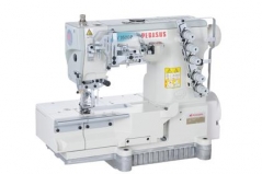 Maquina de costura meter coloretes Pegasus W3562P-02GX356BS/TK3C, com corte de colorete