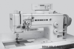 Maquina de costura triplo arrasto 2 ag Seiko BBW-28BLC-BTFL-CD-DS, com corte de linha, remate e levantamento de calcador