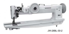 Maquina de costura de triplo arrasto braco longo SEIKO JW-8BLA-30-3 com braco de 762mm x 153mm