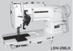 Maquina de costura triplo arrasto de duas agulhas Seiko LSW 28BLK 1/4