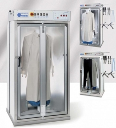 Manequim Cabinado sem caldeira Ghidini VAPOR BOX/V com dois manequins para casacos / sobretudos / gabardinas  - 230V/400V/3/50-60 Hz - 4/5 bars
