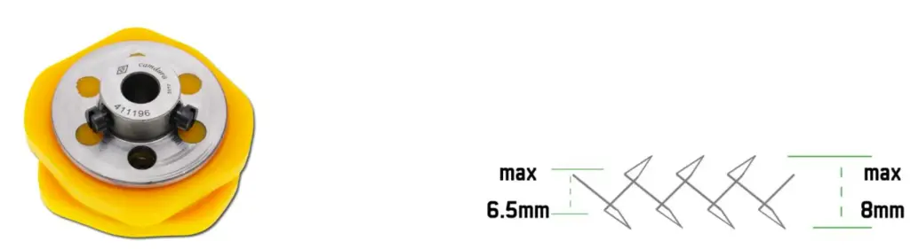 Cam de zigzag 6.5mm -8mm Singer 457 EverPeak