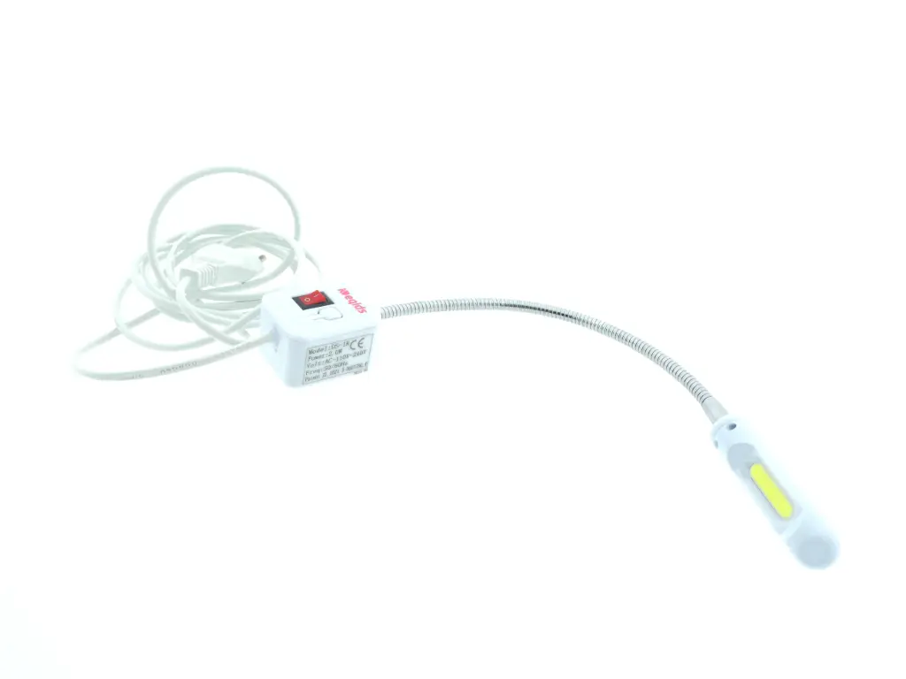 Candeeiro de leds com regulador de intensidade de 2W