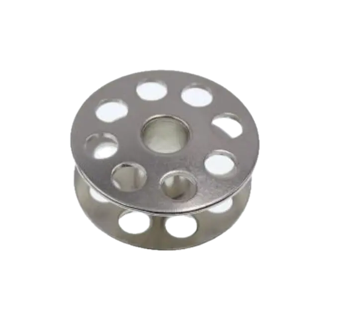 Canela de metal furada de grande capacidade (25,5x10,3x6mm) = BO-DBM(1)N