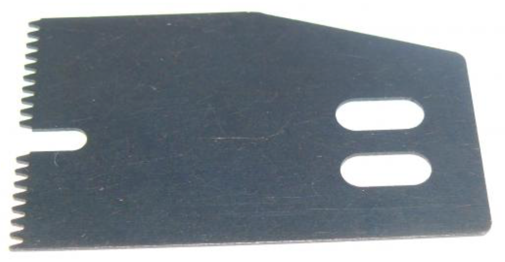 Chapa calcador de fazer pregas 0.5mm