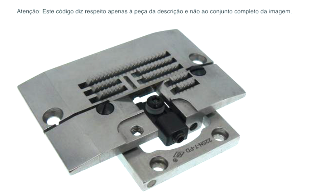 Chapa de agulha  /  espelho ZigZag de aparar Juki  /  Singer EverPeak