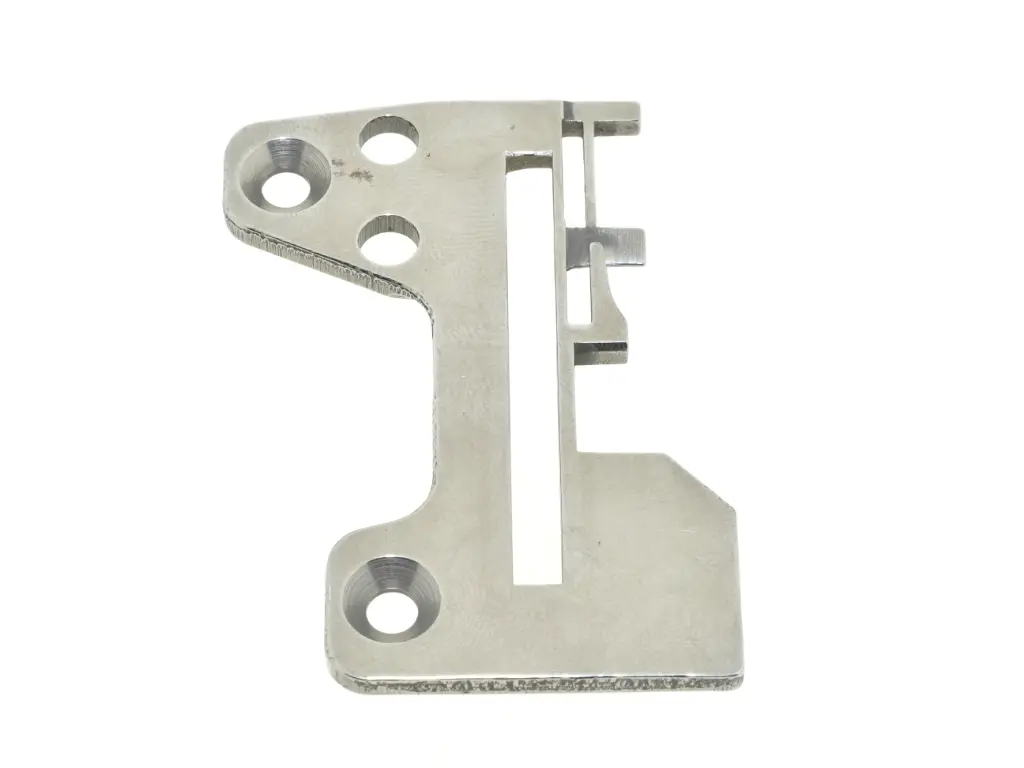 Chapa de agulha  /  espelho corte e cose juki 1 ag. para rolinho