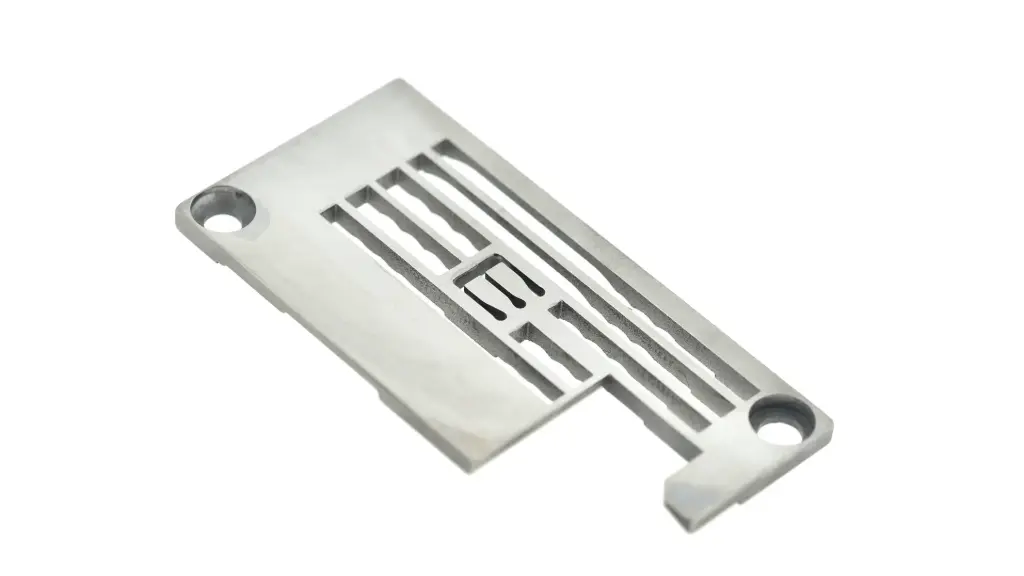 Chapa de agulha  /  espelho de aparar bainhas + linha 5.6mm Pegasus EverPeak