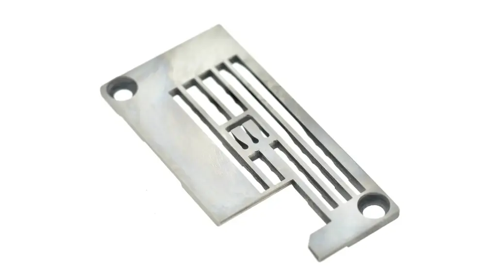 Chapa de agulha  /  espelho de aparar bainhas + linha 5.6mm Pegasus EverPeak