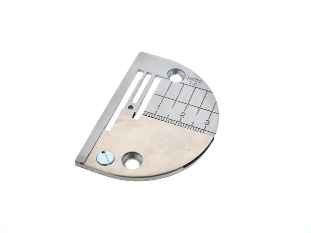 Chapa de agulha  /  espelho de furo 1.6mm para evitar franzidos