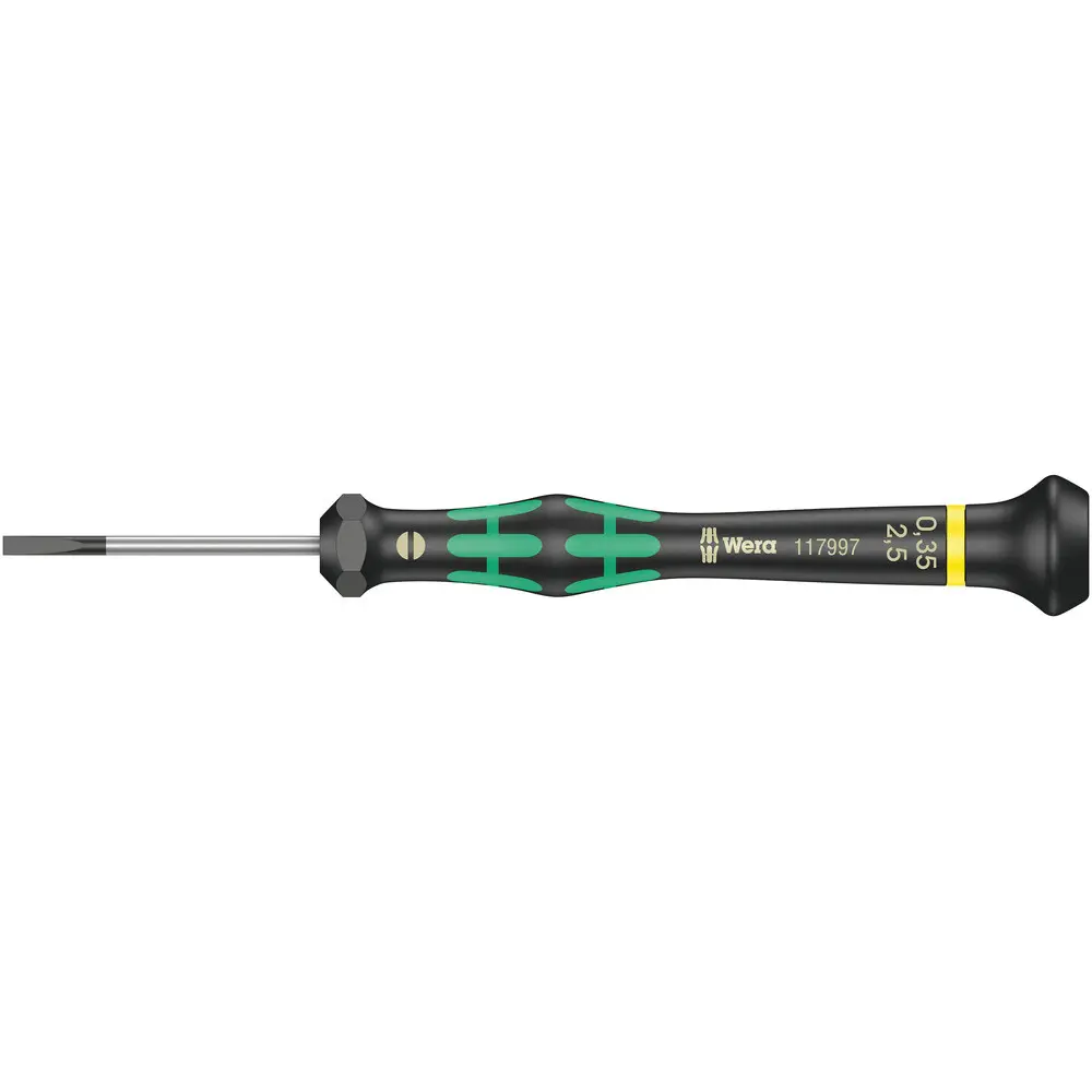 Chave de Fendas para parafusos de agulhas Wera 0,35 x 2,5 x 40 mm  = 05117997001