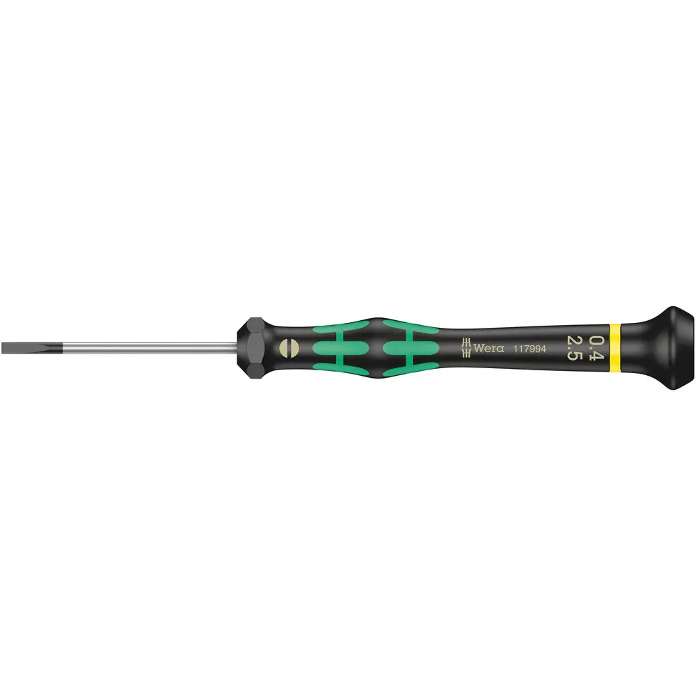 Chave de Fendas para parafusos de agulhas Wera 0,40 x 2,5 x 50 mm = 05117994001