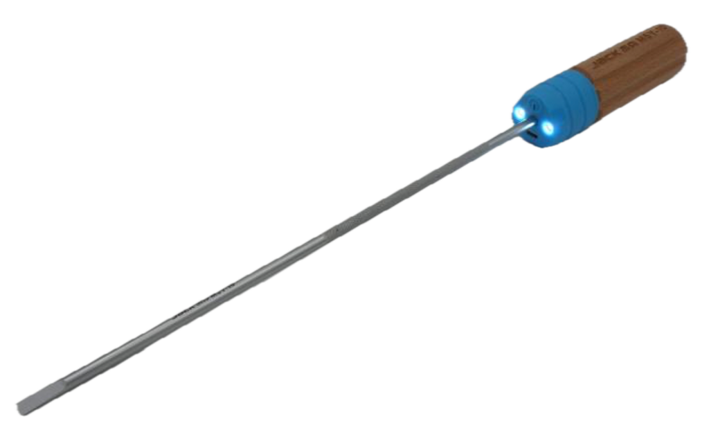 Chave de fendas com leds jack 8 polegadas 5mm