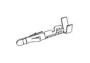 Conector macho para ficha B2 output SV71 e Sv72 (2103)