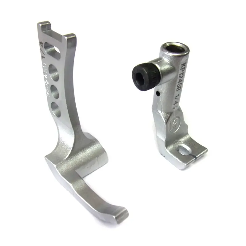 Conjunto de calcadores de triplo arrasto 1 / 4 - 6.4mm Pfaff 1245