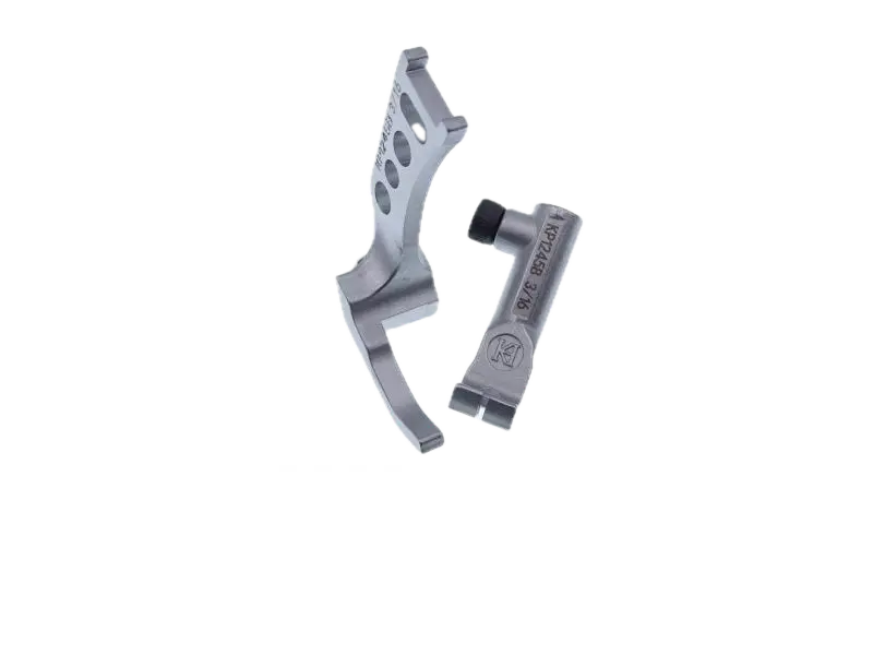 Conjunto de calcadores de triplo arrasto 3 / 16 - 4.8mm Pfaff 1245