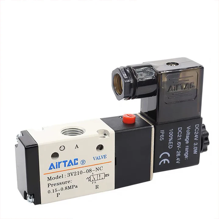 Eletrovalvula AIRTAC ATC EV 3 / 2 1 / 8G 2NF 4VDC