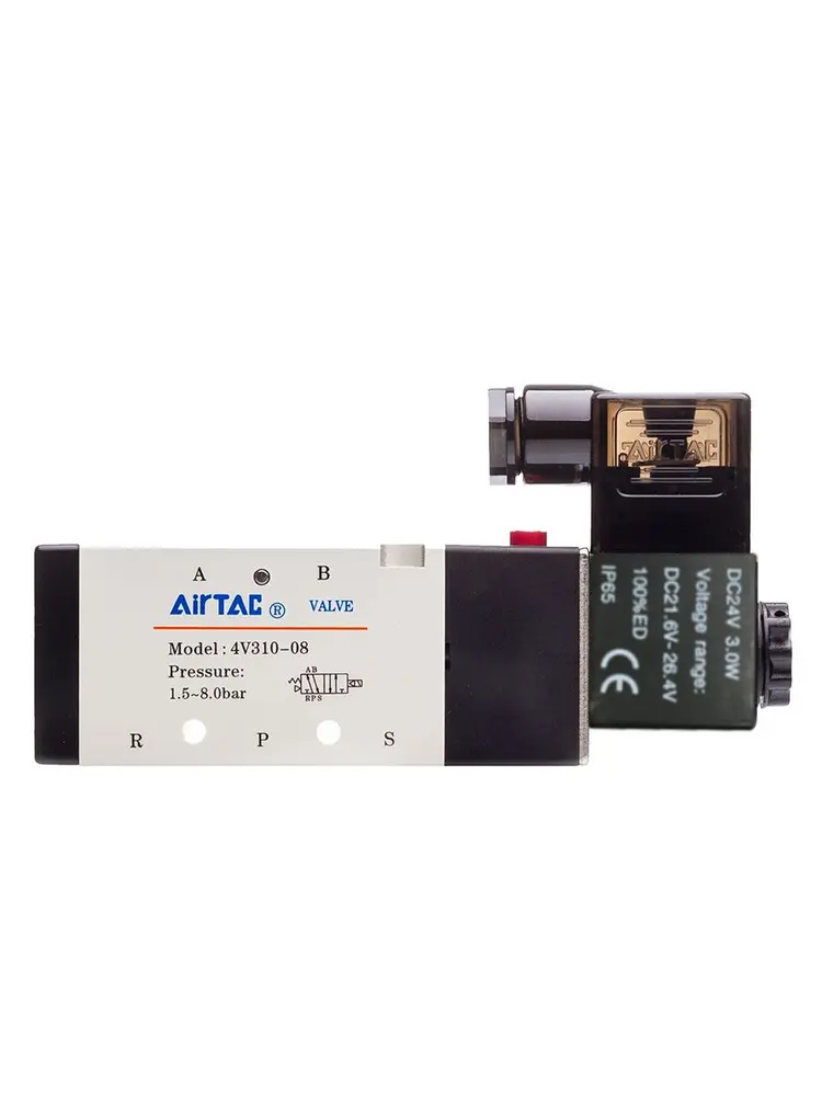 Eletrovalvula AIRTAC ATC EV 5 / 2 1 / 4G 24VDC