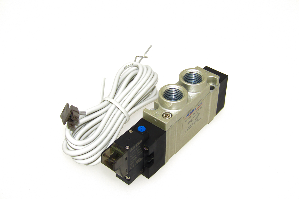 Eletrovalvula AIRTAC ATC EV MONO 5/2 - 1/4 - 24VDC