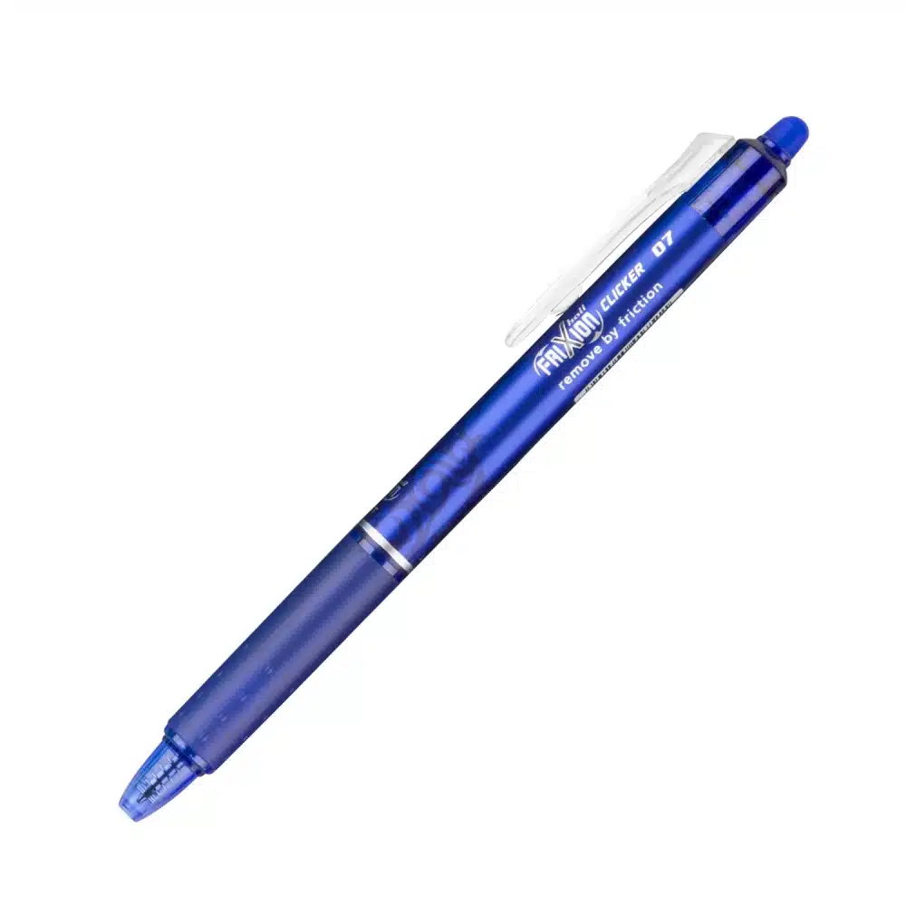 Esferografica clicker Frixion Pilot 0.7mm ( Sai com vapor ) Azul