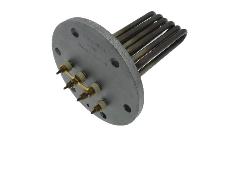 Falange com resistencia 3900w - 180mm de comprimento de resistencia 125mm de diametro 6 furos de 10mm cada COCCHI - BARBANTI