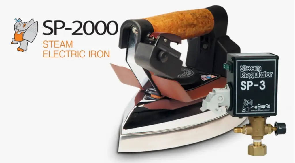 Ferro de brunir vapor Sewoong SP-2000 com SP-3 - 240v