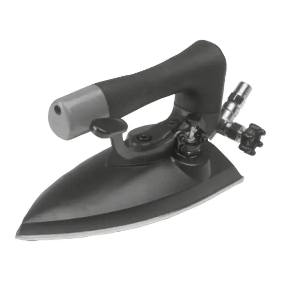 Ferro em alumínio base standard, com aquecimento a vapor Rotondi Mod. LG-300