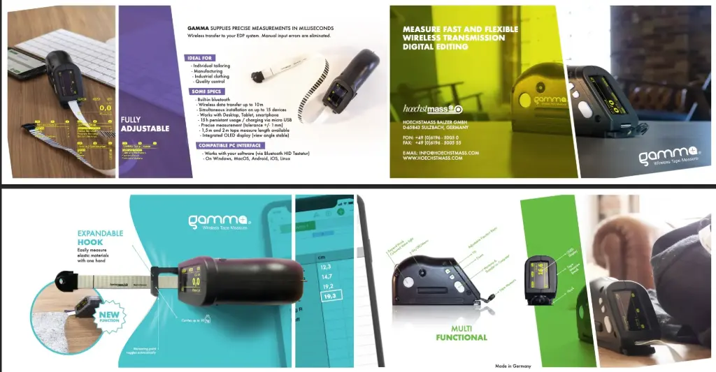 Fita Metrica digital Hoechstmass 95919 / 150 - Gamma + 150 cm