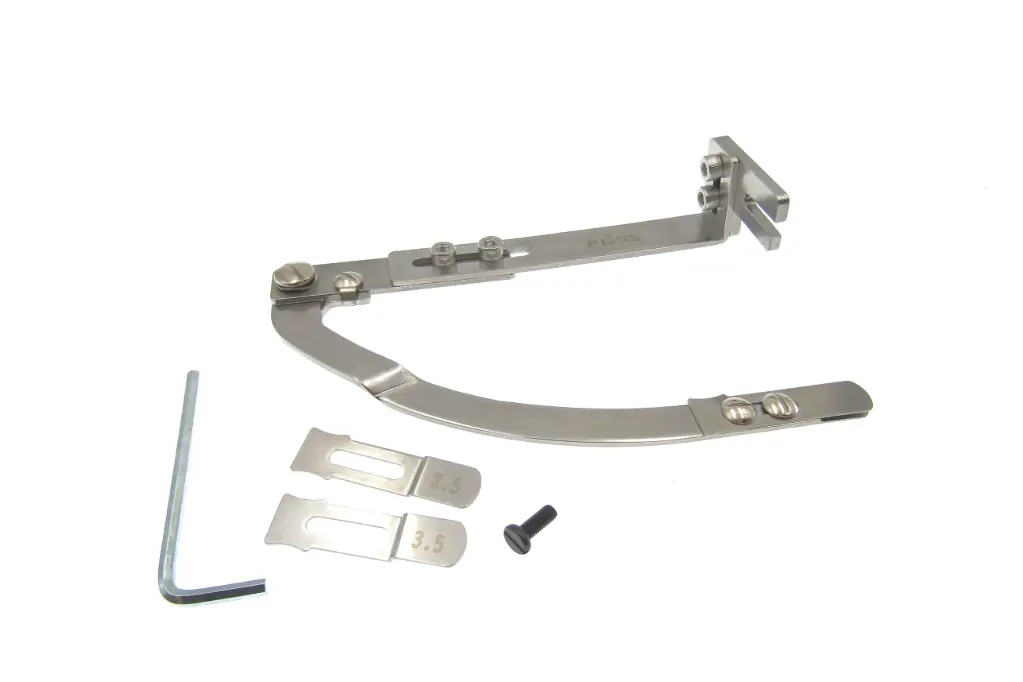 Guia costura Francesa  /  costura de borracha movel, 2 guias (esconde costura corte e cose) KLY-3009