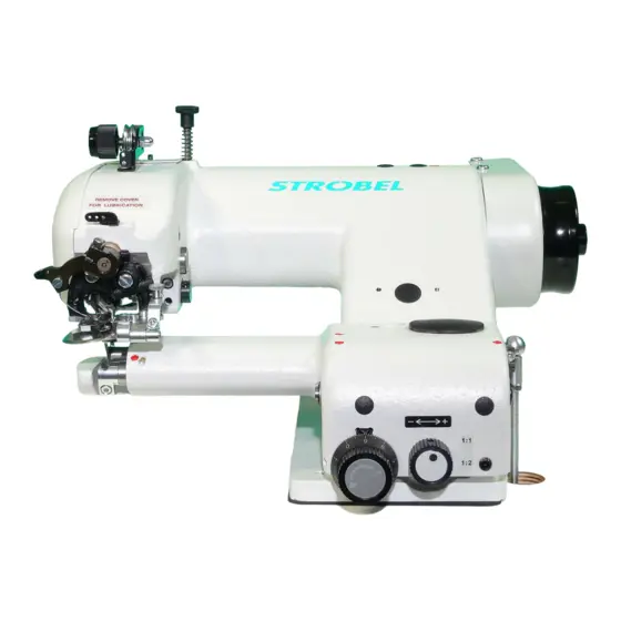 Maquina de bainhas invisiveis Strobel Class VEB 100-2