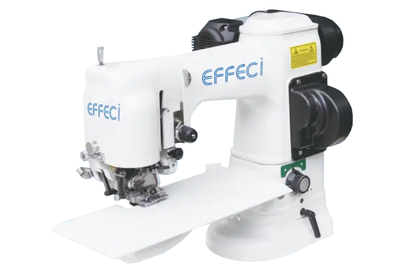 Maquina de costura Effeci EFI-360-TBS-L para costura de duplo corte de bainhas