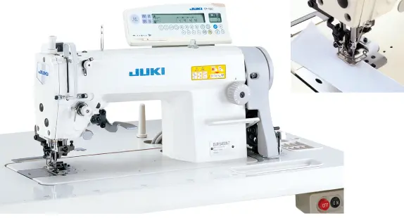 Maquina de costura Juki DLM 5400NF-7-WB / AK85 / SC920 / CP180 com faca lateral