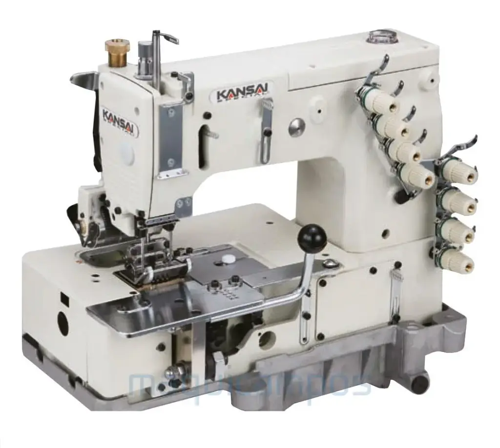 Maquina de costura Kansai Special DLR1508SPF-1 / 4-1-1 / 4 com motor servo 