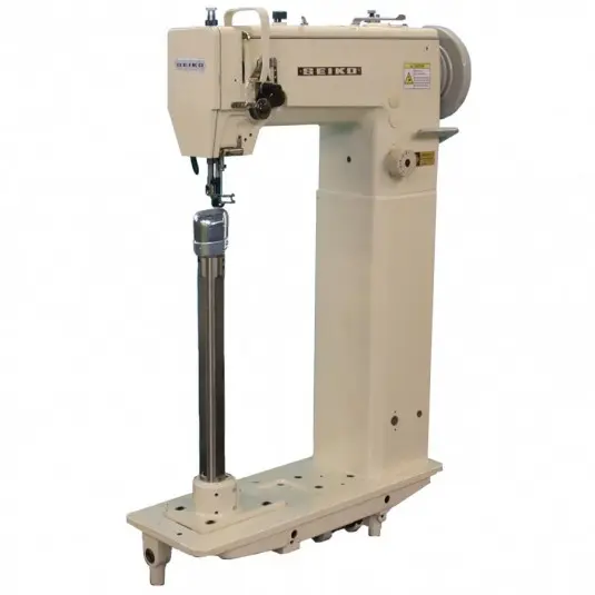 Maquina de costura Seiko LHPWN-8B-3-SF-LP triplo arrasto, de coluna de 445mm