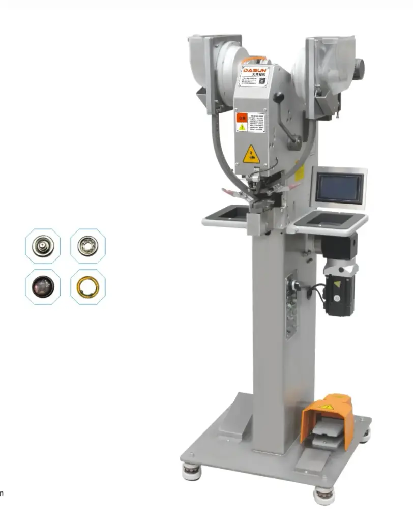 Maquina de meter molas automatica DS90, com motor servo e programador touch