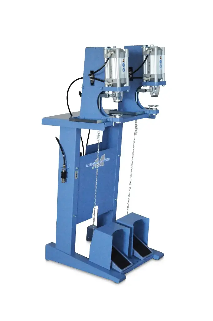 Maquina de meter molas de duas cabecas pneumatica METALMECCANICA MT20