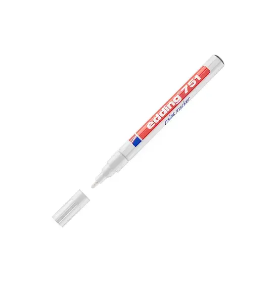 Marcador branco Edding 751