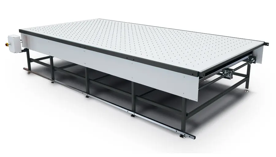 Mesa de agulhas de 4 mts com largura de 220cms IMA Distância entre furos de 10x10