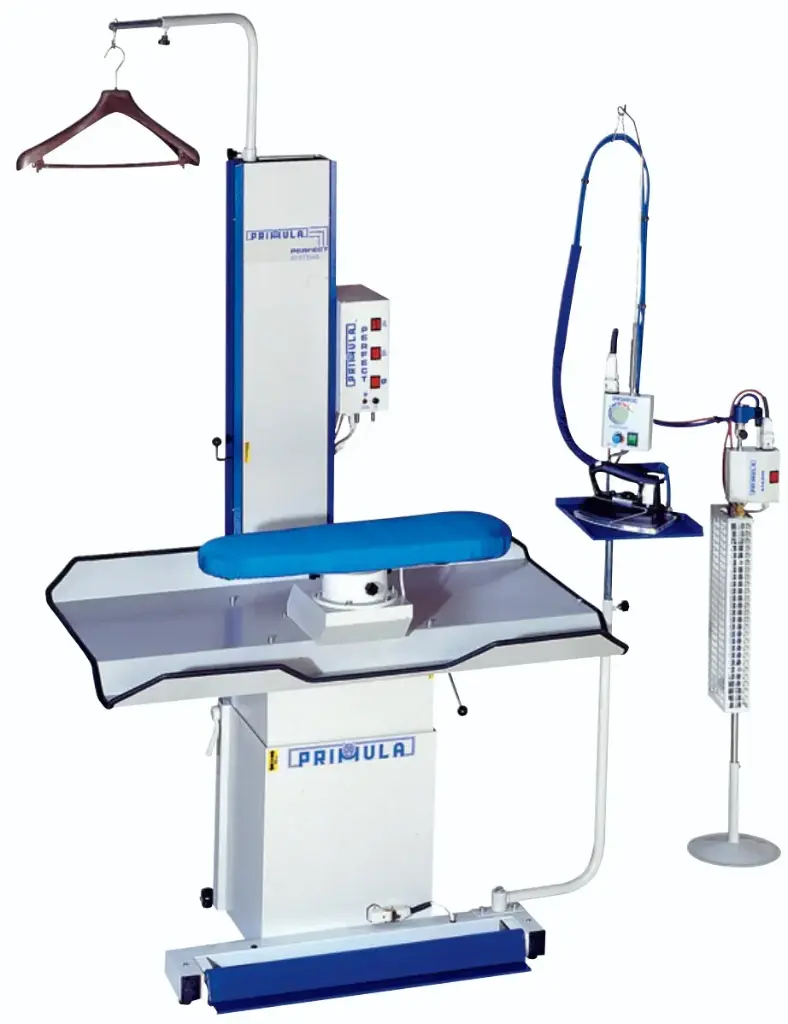 Mesa de passar com aquecimento, aspiração e insuflação Primula PFS / S+B