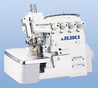Máquina de costura Juki MO6714DA-BE6-44H / G39 / Q141-BB0 - 2 agulhas 4 fios