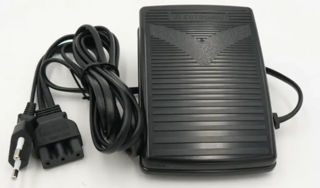 Pedal de motor para maquina domestica