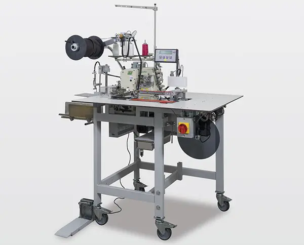 Posto automático ASS 6500, coser fecho continuo da carcela - PRODUÇÃO 8 / HORAS - 6500 CALÇA