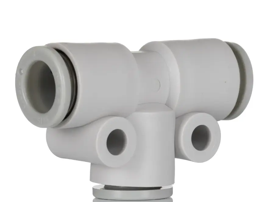 Racor SMC em T tubo de 8