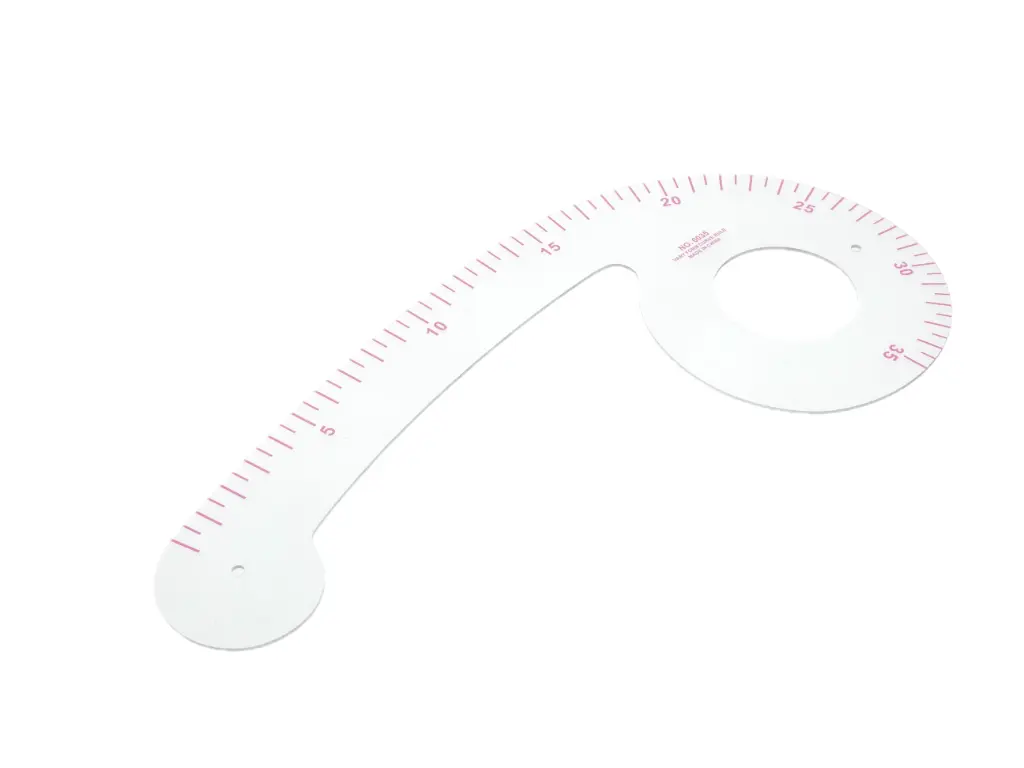 Regua curva modelismo 35