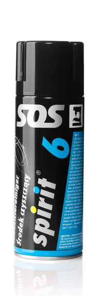Spray de limpeza  /  remocao Spirit 6 - 400ml