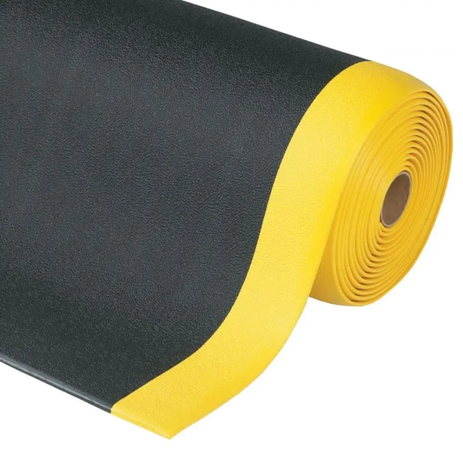Tapete anti-cansaço  /  Fadiga 60x100 preto / amarelo