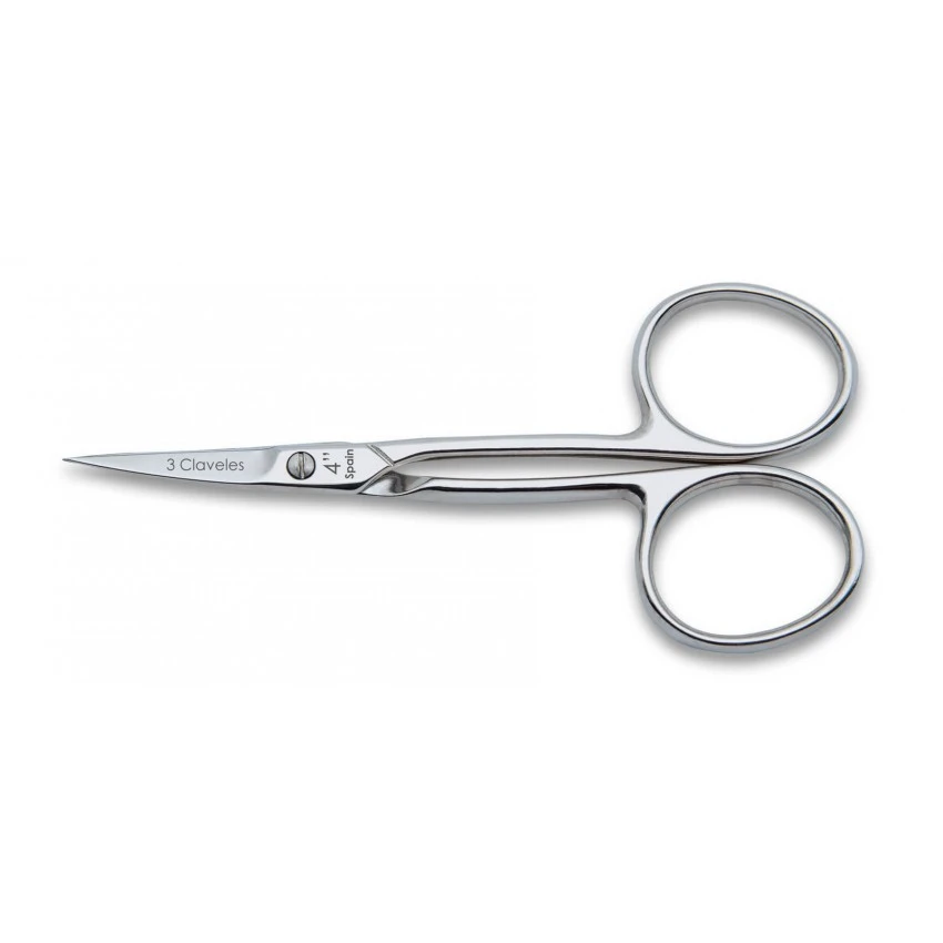 Tesoura de bordador curva 4" B 3C