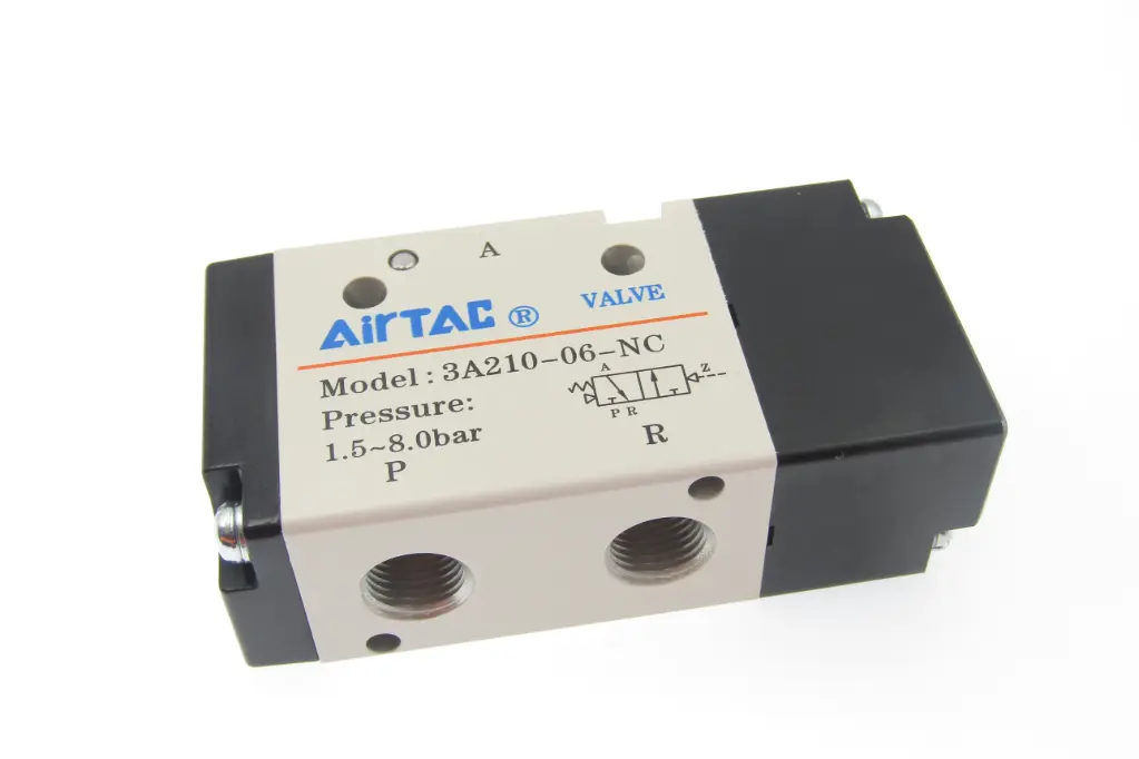 Valvula comando pneumatico AIRTAC 3 / 2 1 / 8G NF