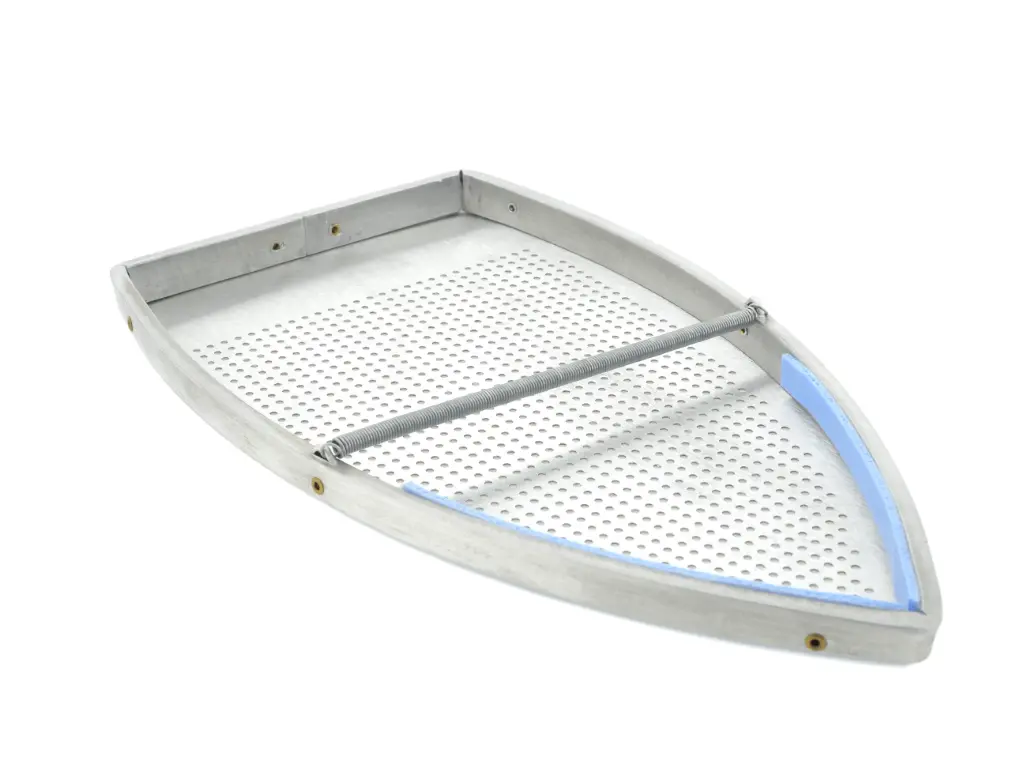 Base teflon / aluminio ferro Due Effe (200mmx113mm) = 001.02.007